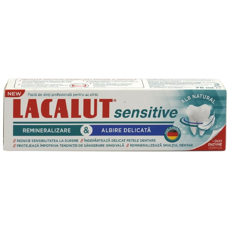LACALUT PASTA DINTI 75ML SENSITIVE WHITENING