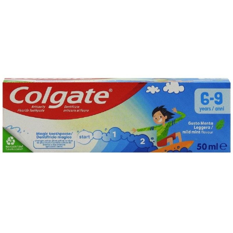 COLGATE PASTA DINTI 50ML MENTA 6-9 ANI