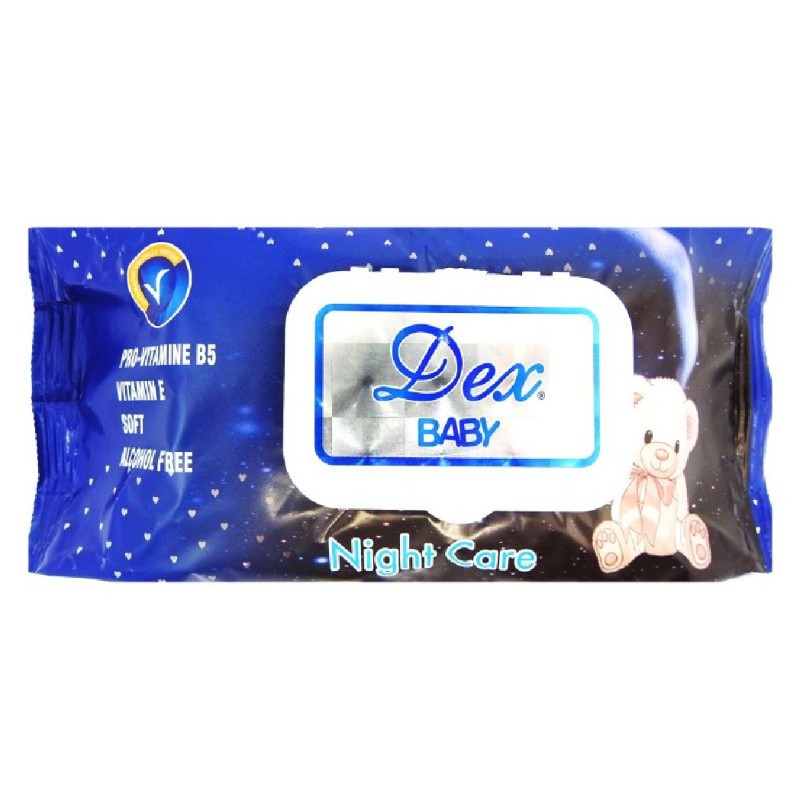 DEX SERVETELE UMEDE 72BUC BABY NIGHT CARE