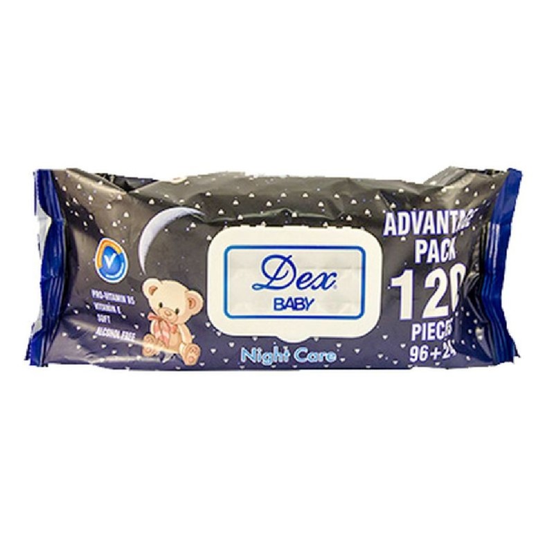 DEX SERVETELE UMEDE 120BUC NIGHT CARE