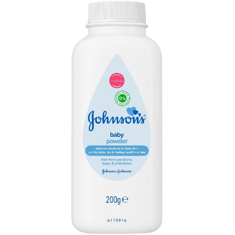 JOHNSONS BABY PUDRA TALC 200G
