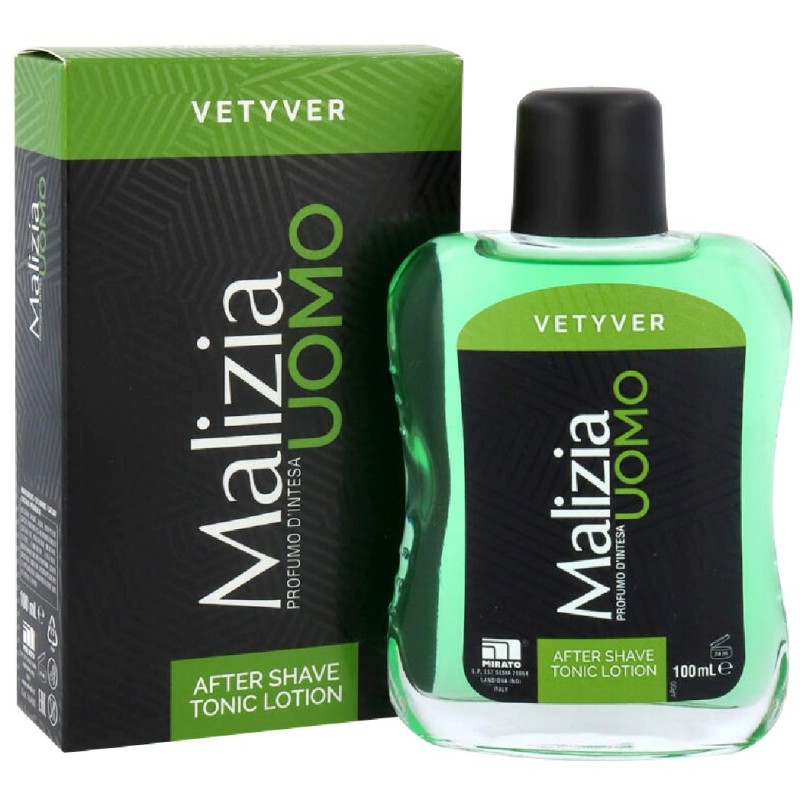 MALIZIA AFTER SHAVE 100ML VETYVER