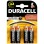 DURACELL BATERII AA R6 4BUC