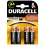 DURACELL BATERII AA R6 4BUC