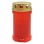 CANDELA CU CAPAC 30LL ROSU 8BUC/SET