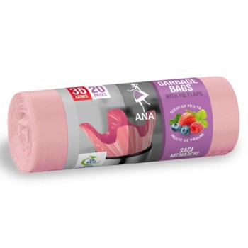 ANNA SACI MENAJ HDLD ROZ 35L/20BUC CU URECHI PARFUMATI