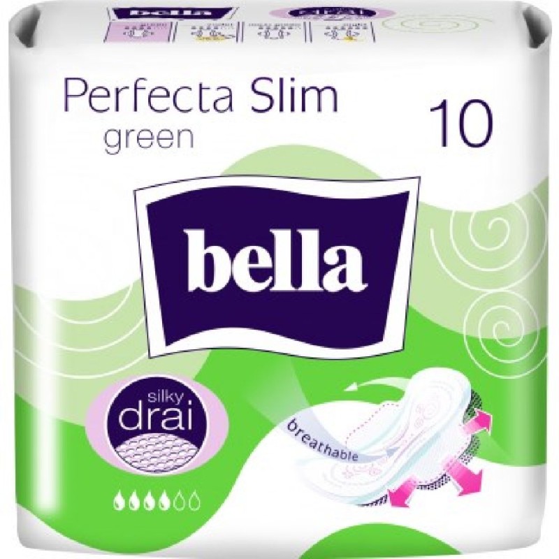 BELLA ABSORBANTE 10BUC PERFECTA SLIM GREEN