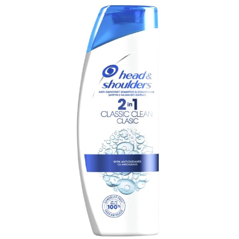 HEAD&SHOULDERS SAMPON 200ML 2IN1 CLASSIC CLEAN