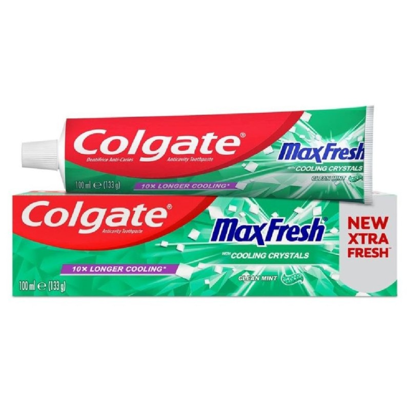COLGATE PASTA DINTI 100ML MAX FRESH CLEAN MINT