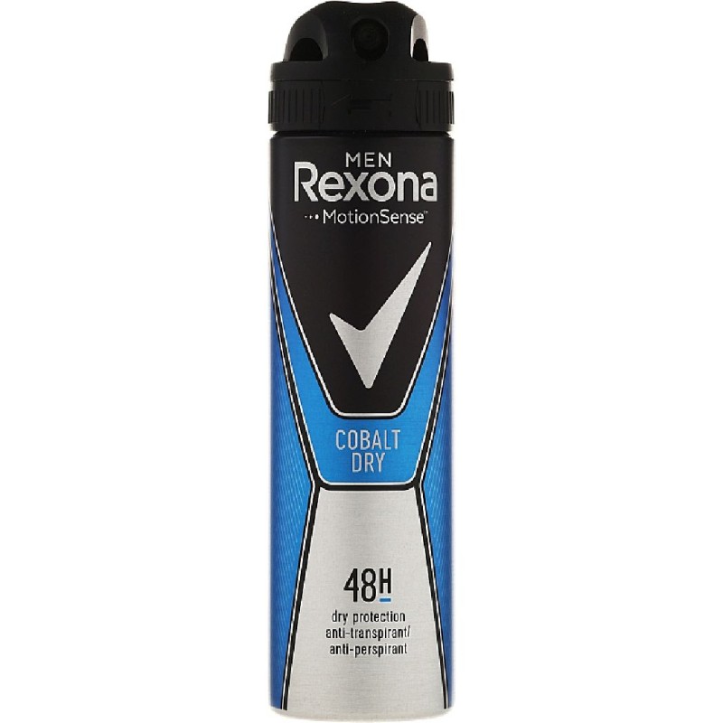 REXONA ANTIPERSPIRANT DEO 150ML MEN COBALT DRY
