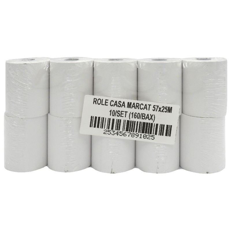 ROLE TERMICE 57MMX25M 10BUC/SET
