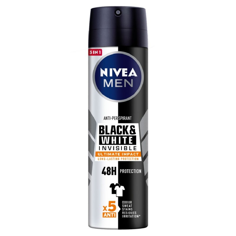 NIVEA ANTIPERSPIRANT DEO 150ML MEN BW ULTIMATE IMPACT