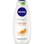 NIVEA SPUMANT/GEL DUS 750ML HAPPY TIME ORANGE