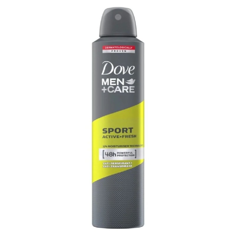 DOVE ANTIPERSPIRANT DEO 250ML MEN SPORT ACTIVE FRESH