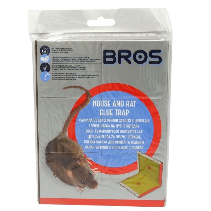 BROS CAPCANA ADEZIVA SOARECI SI SOBOLANI PEANUT AROMA