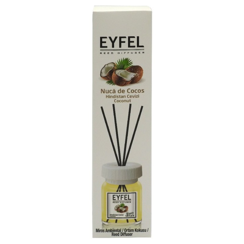 EYFEL ODORIZANT CAMERA DIFFUSER 120ML COCONUT