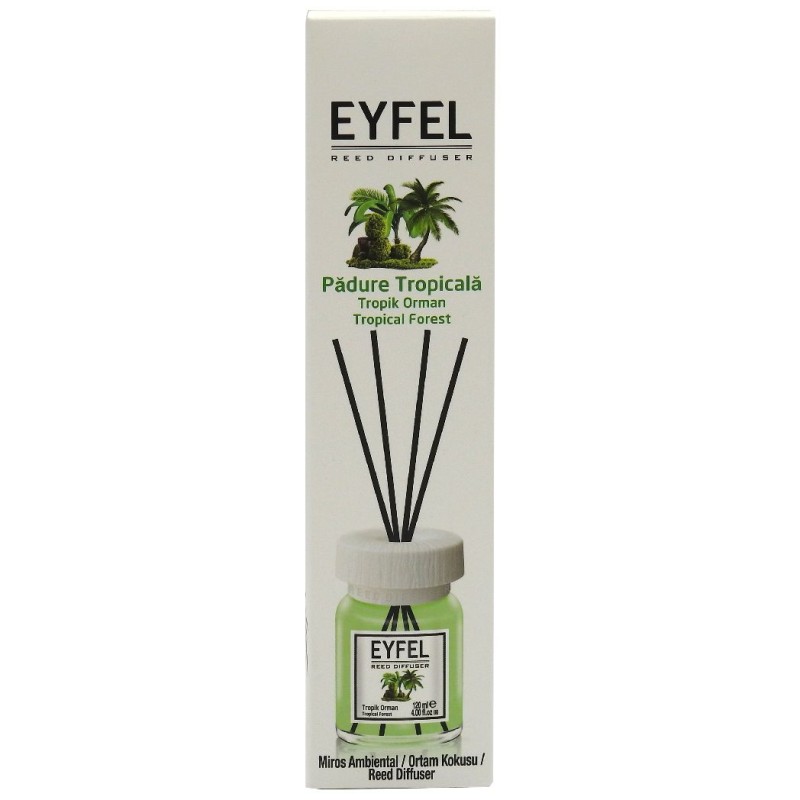 EYFEL ODORIZANT CAMERA DIFFUSER 120ML PADURE TROPICALA