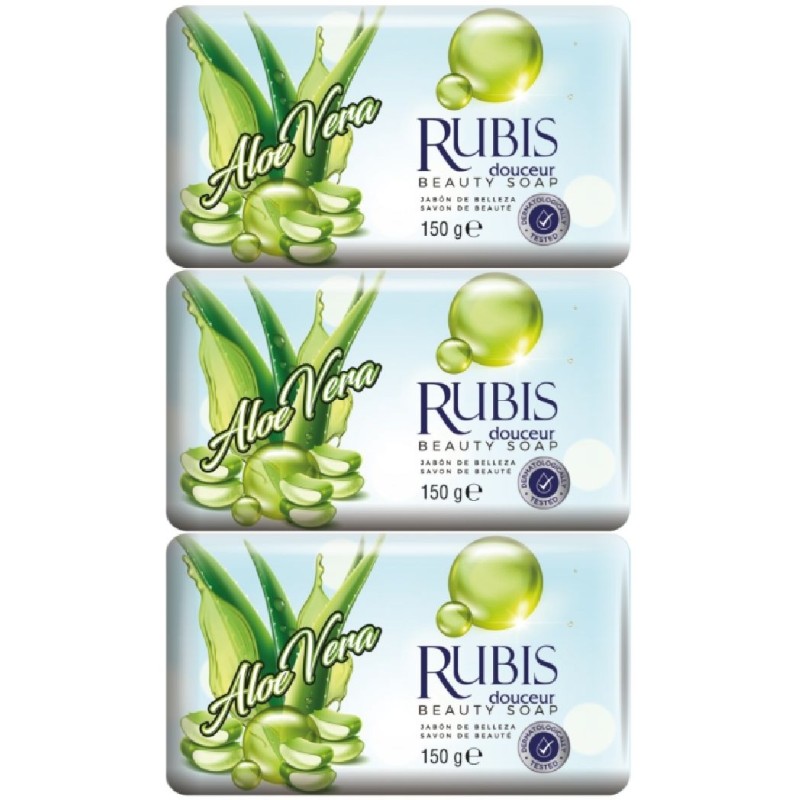 RUBIS SAPUN 6BUCX150G ALOE VERA