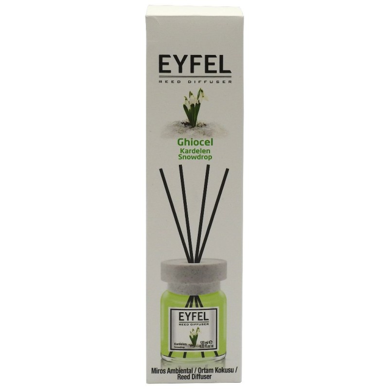 EYFEL ODORIZANT CAMERA DIFFUSER 120ML SNOWDROP