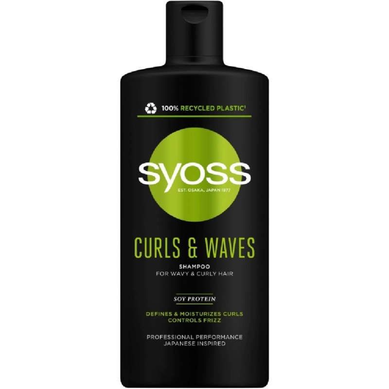 SYOSS SAMPON 440ML CURLS WAVES