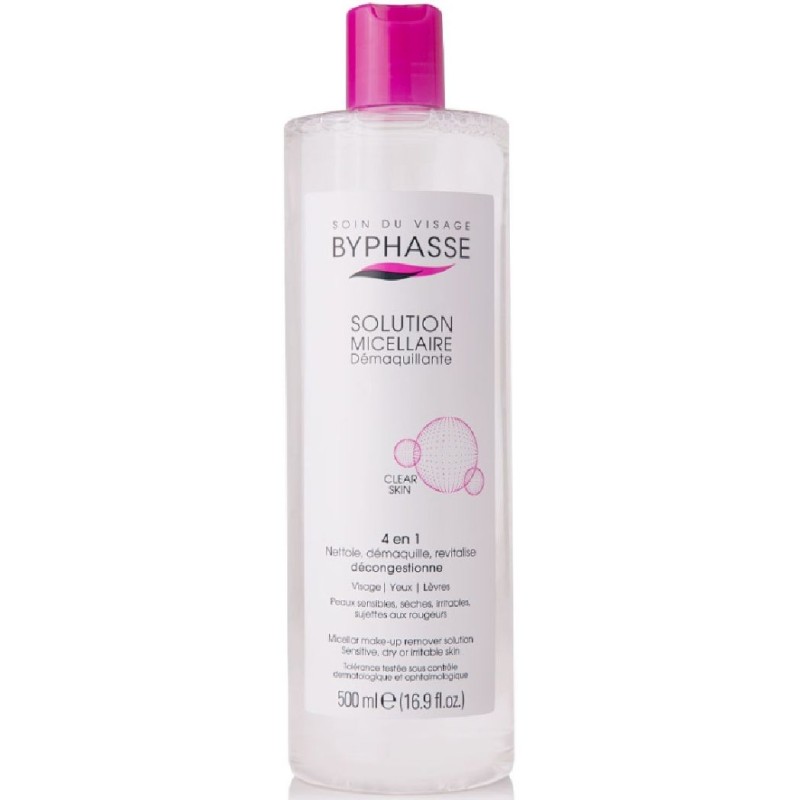 BYPHASSE APA MICELARA 500ML CLEAR SKIN