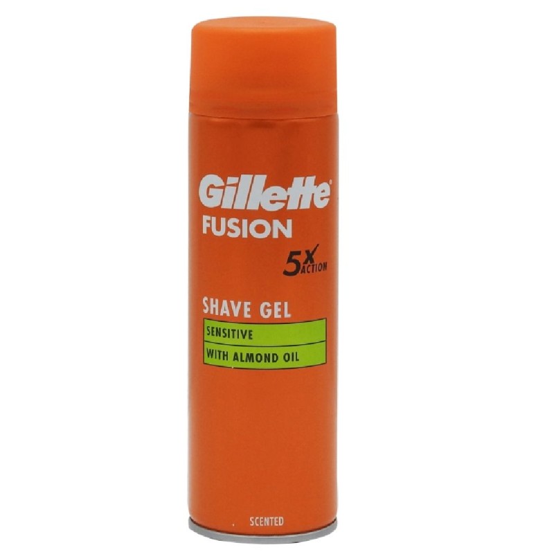 GILLETTE GEL RAS 200ML FUSION ULTRA SENSITIVE ALOE VERA