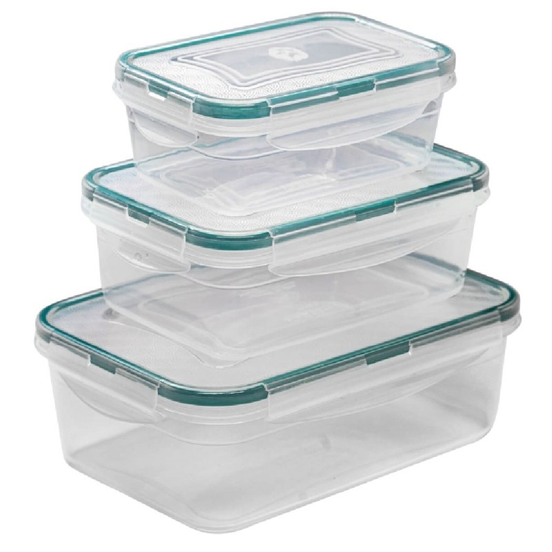 STERK SET CUTII LIA DREPTUNGHIULARE 0.44L+0.83L+1.47L