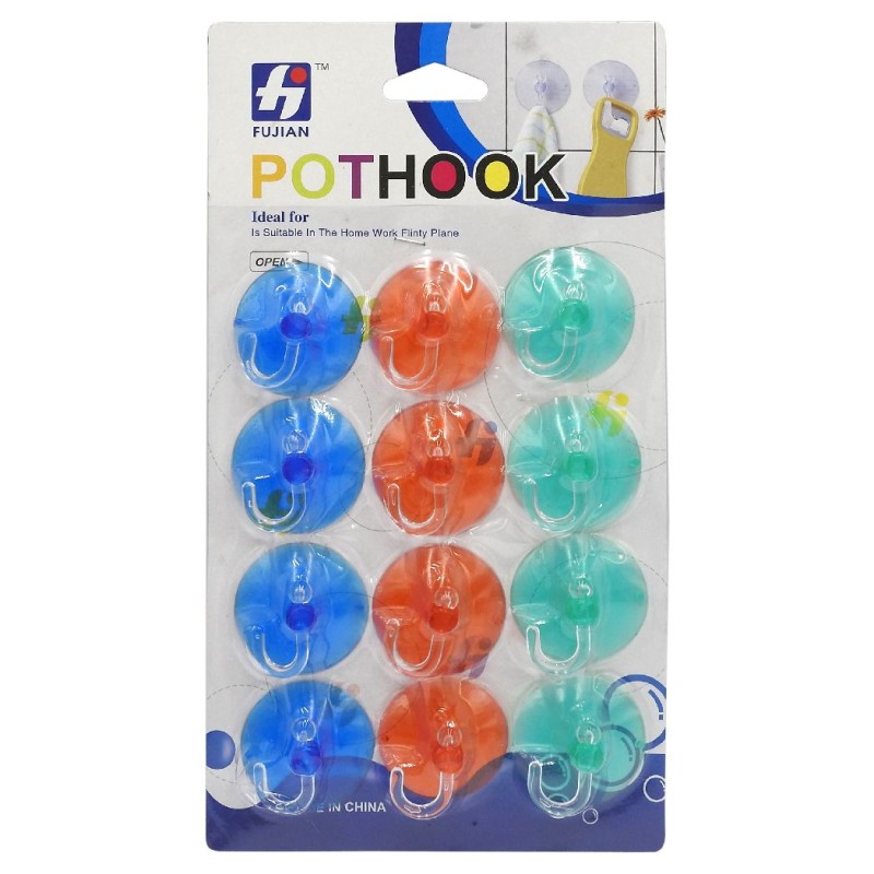 CUIER 12PCS VENTUZE DIVERSE CULORI WEI A-10806