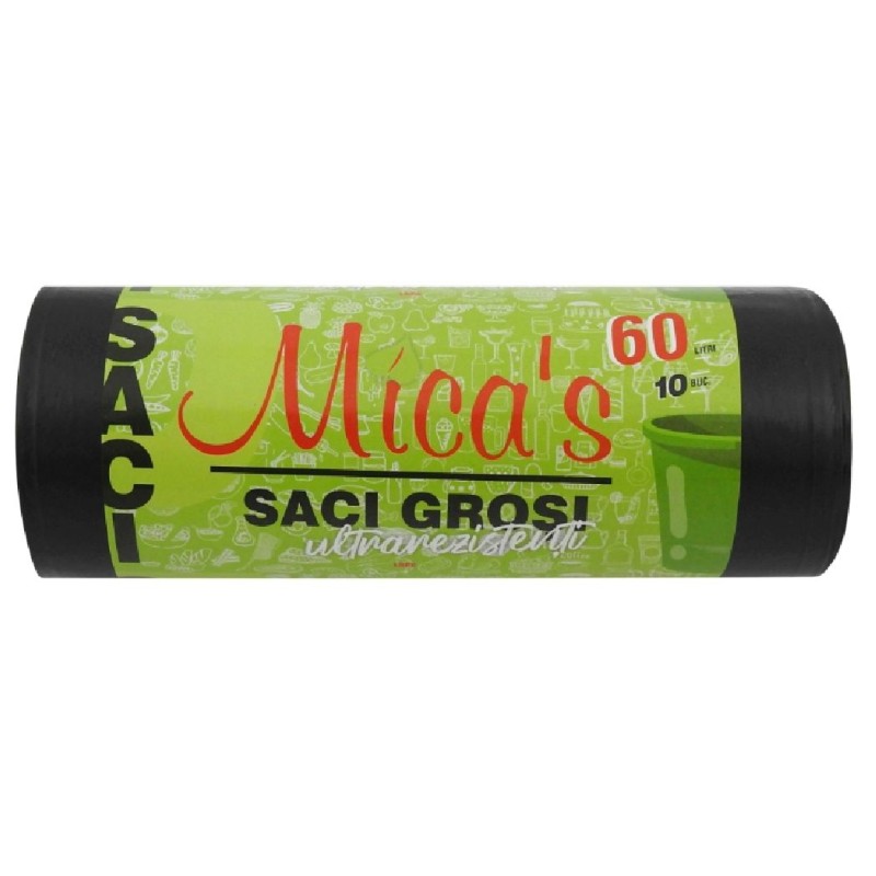 MICAS SACI MENAJERI 60L 10BUC LDPE