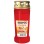 CANDELA CU CAPAC V4 ROSU 16BUC/SET