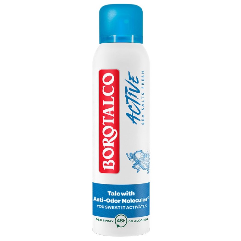 BOROTALCO ANTIPERSPIRANT DEO 150ML ACTIVE
