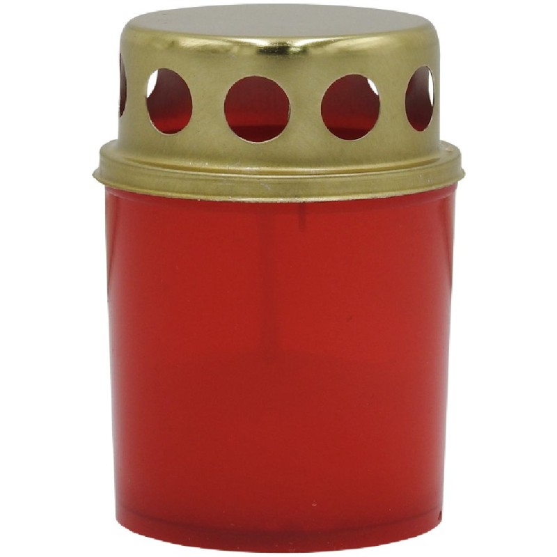 CANDELA CU CAPAC V1-50S T ROSU 28BUC/SET