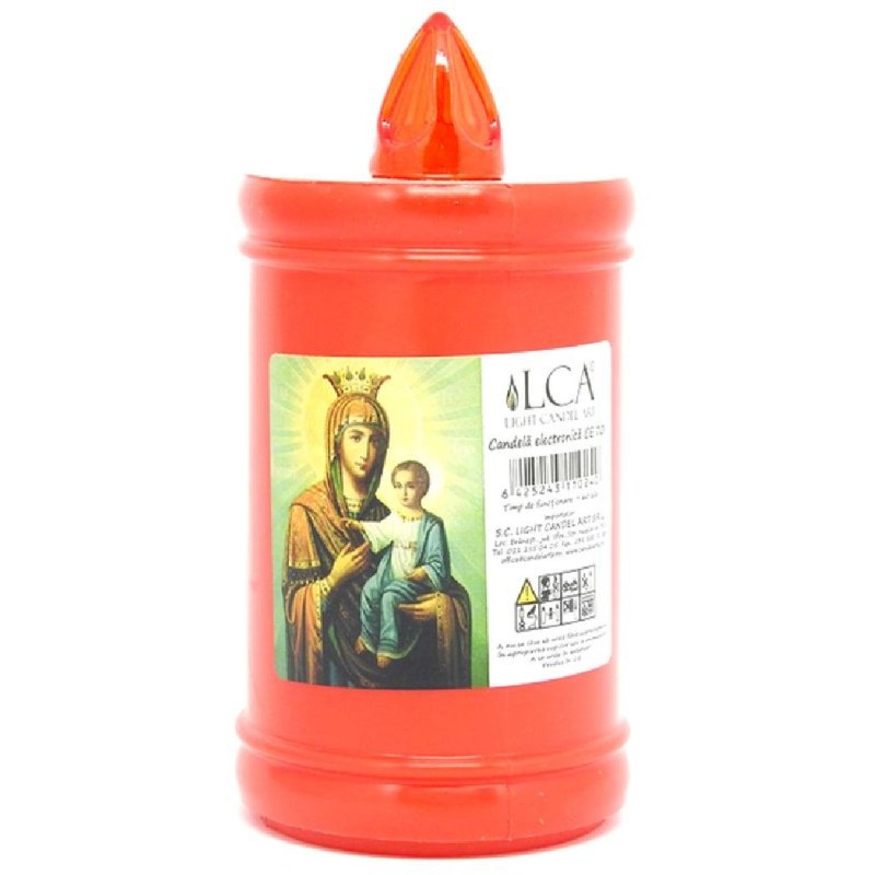 CANDELA ELECTRONICA CE 70 ROSU