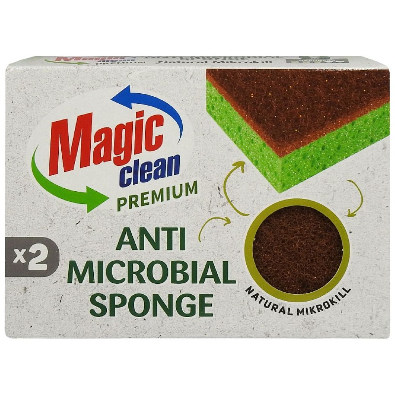 MAGIC CLEAN BURETE VASE ANTIBACTERIAN 2PCS