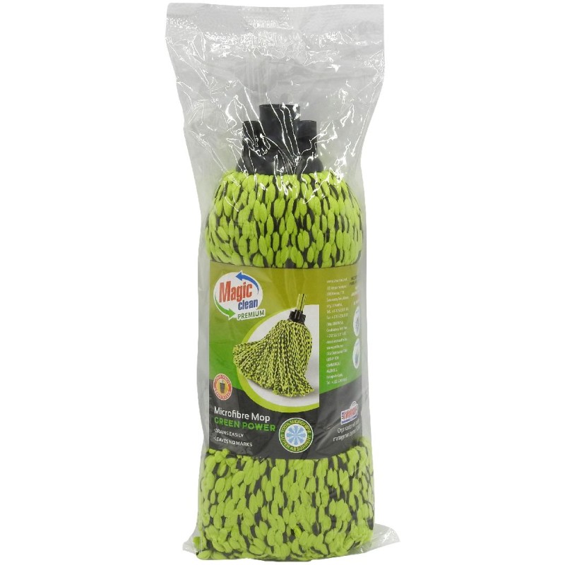 MAGIC CLEAN MOP MICROFIBRA 170G VERDE