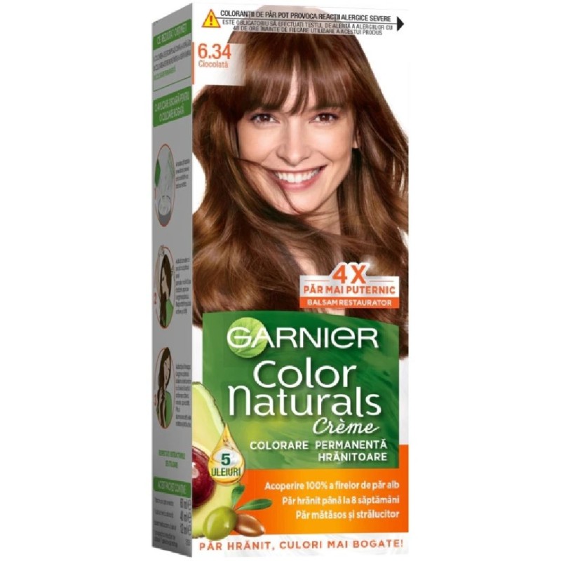 GARNIER COLOR NATURALS VOPSEA PAR 6/34 CIOCOLATA
