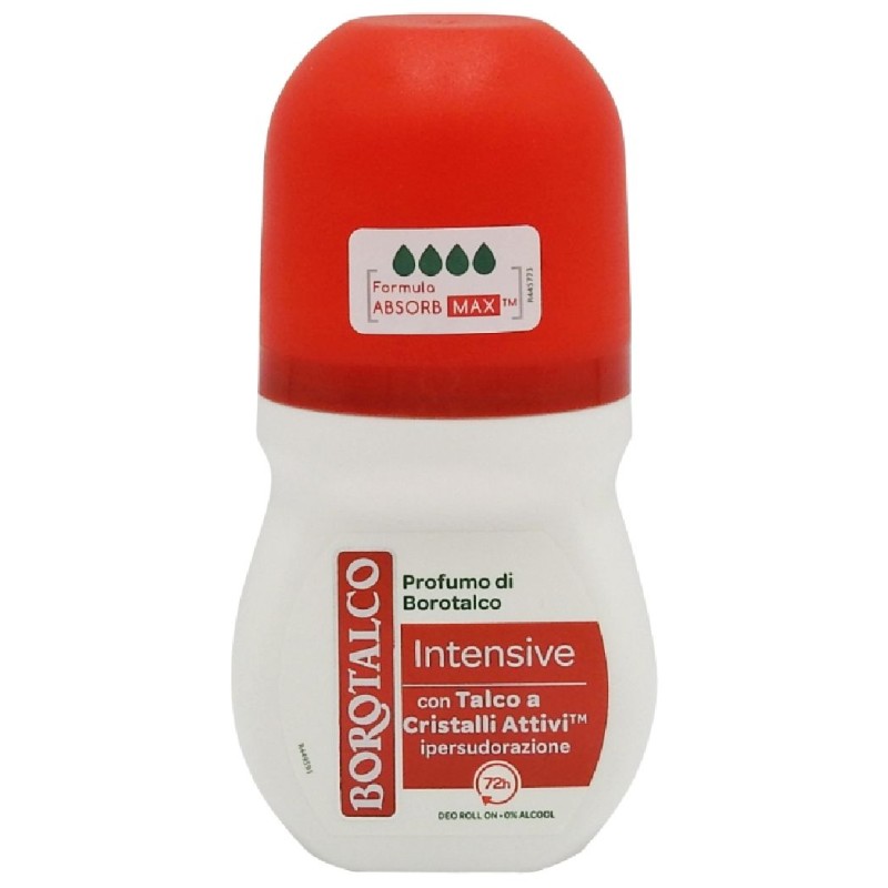 BOROTALCO DEO ROLL ON 50ML 48H PURE INTENSIVE MICROTALC