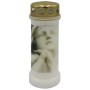 CANDELA BOLSIUS DIN PLASTIC CU CAPAC BO NR.6 CAP RUGA A