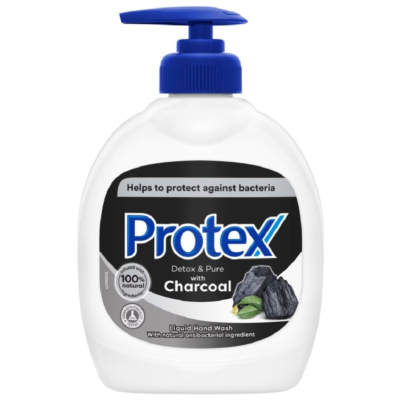 PROTEX SAPUN LICHID 300ML CHARCOAL