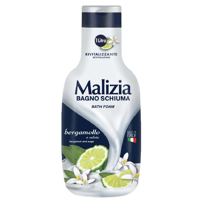 MALIZIA SPUMANT BAIE 1L BERGAMOTTO SALVIA