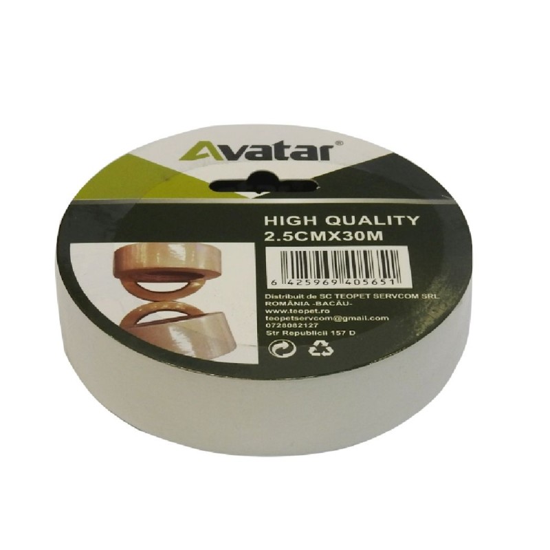 AVATAR BANDA ADEZIVA HARTIE 2.5CMX30M TEO200-2