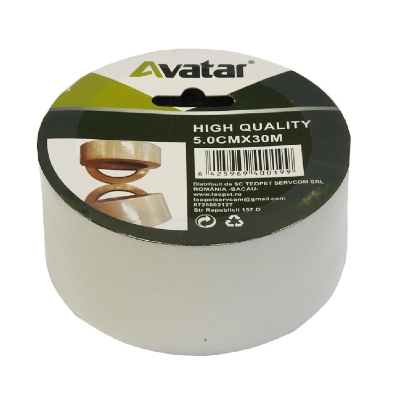 AVATAR BANDA ADEZIVA HARTIE 5CMX30M TEO200-1