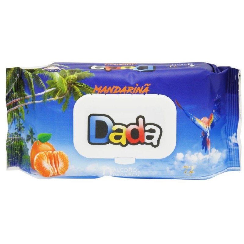DADA SERVETELE UMEDE 72BUC MANDARIN