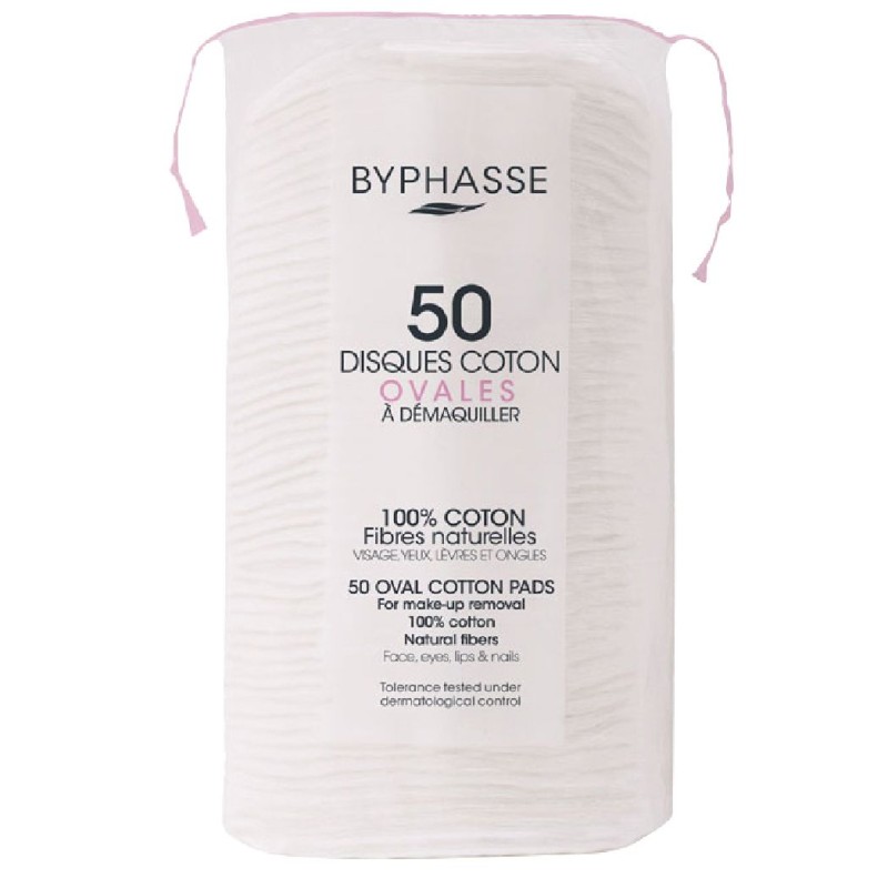 BYPHASSE DISCHETE DEMACHIANTE OVALE 50BUC