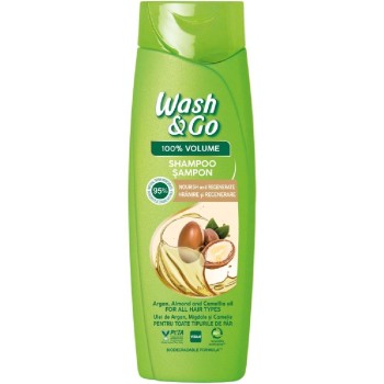 WASH&GO SAMPON 360ML OILS