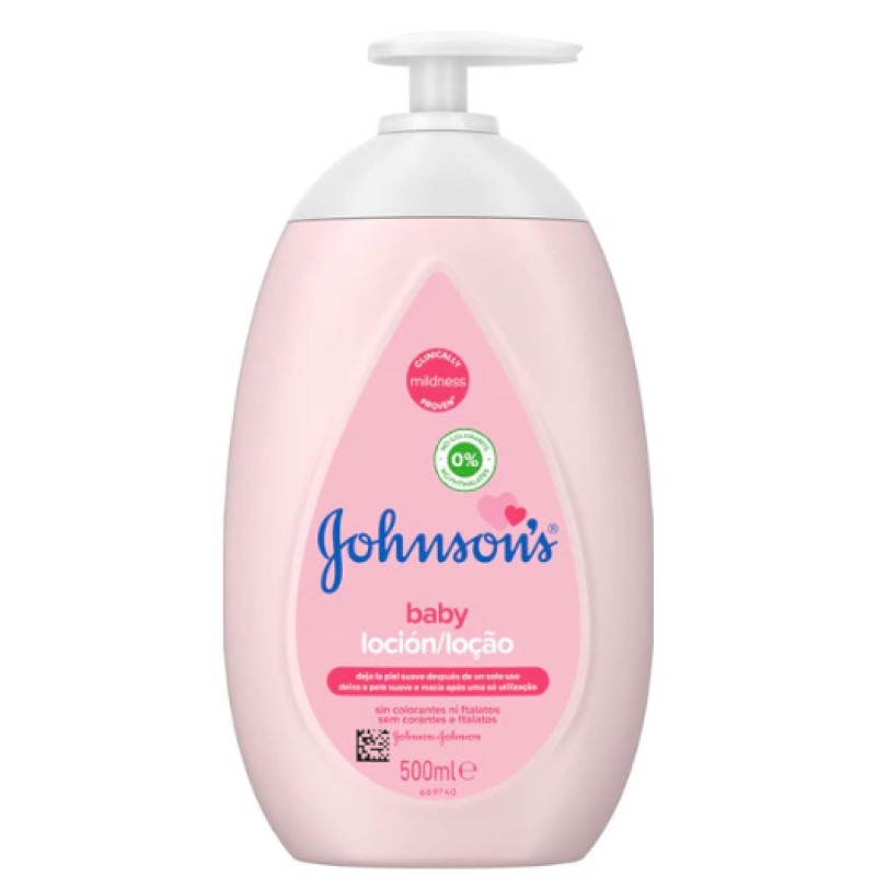 JOHNSONS LOTIUNE CORP 500ML BABY POMPA