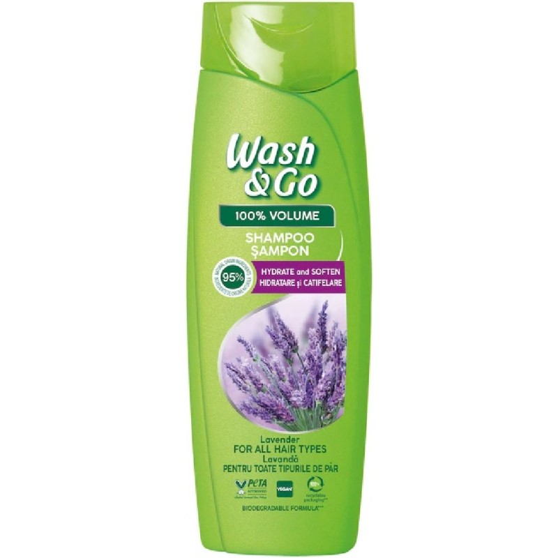 WASH&GO SAMPON 180ML LAVENDER