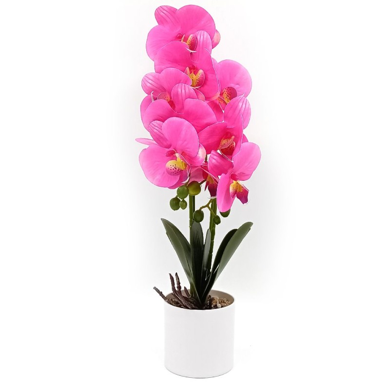 FLORI ARTIFICIALE IN GHIVECI PVC ORH DIVERSE CULORI WEI A-80048