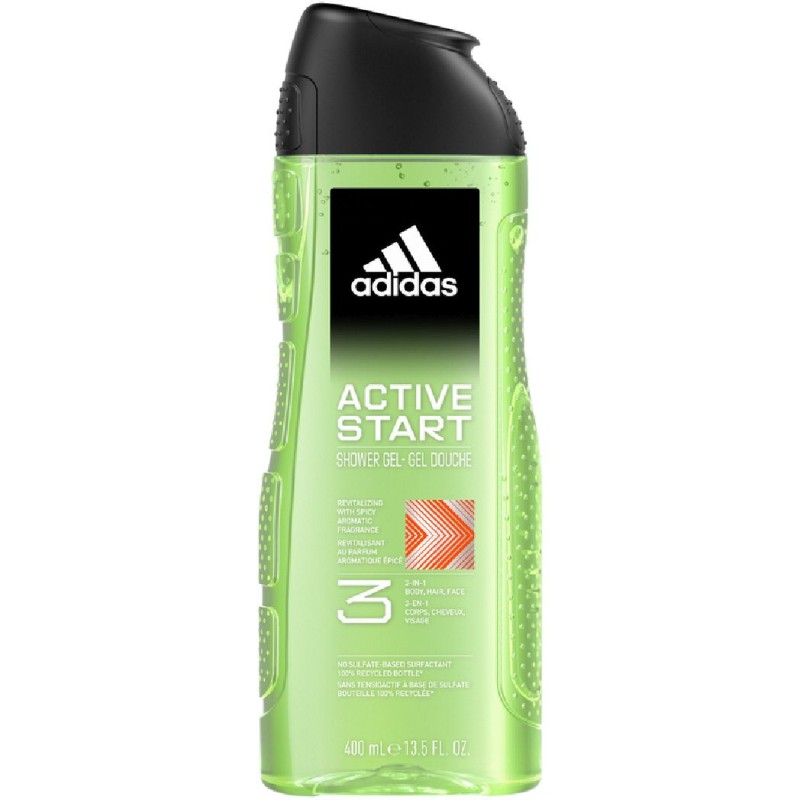 ADIDAS GEL DUS 400ML MEN ACTIVE START