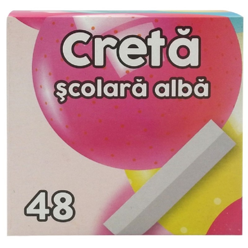 CRETA ALBA 48BUC/SET DUALEX